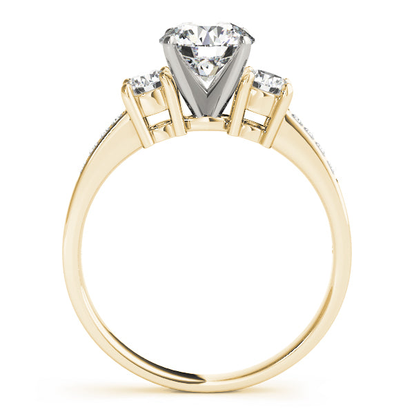 Three Stone Diamond Ring Women's 1.20cttw with 14kt Gold