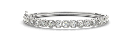 Diamond Bangle 2.64 ct tw - Ladies 14kt Gold